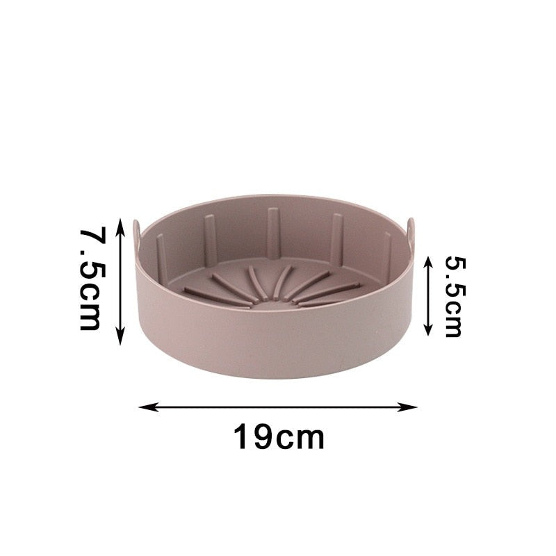 Forma de Silicone para Fritadeira Elétrica, Forno e Microondas