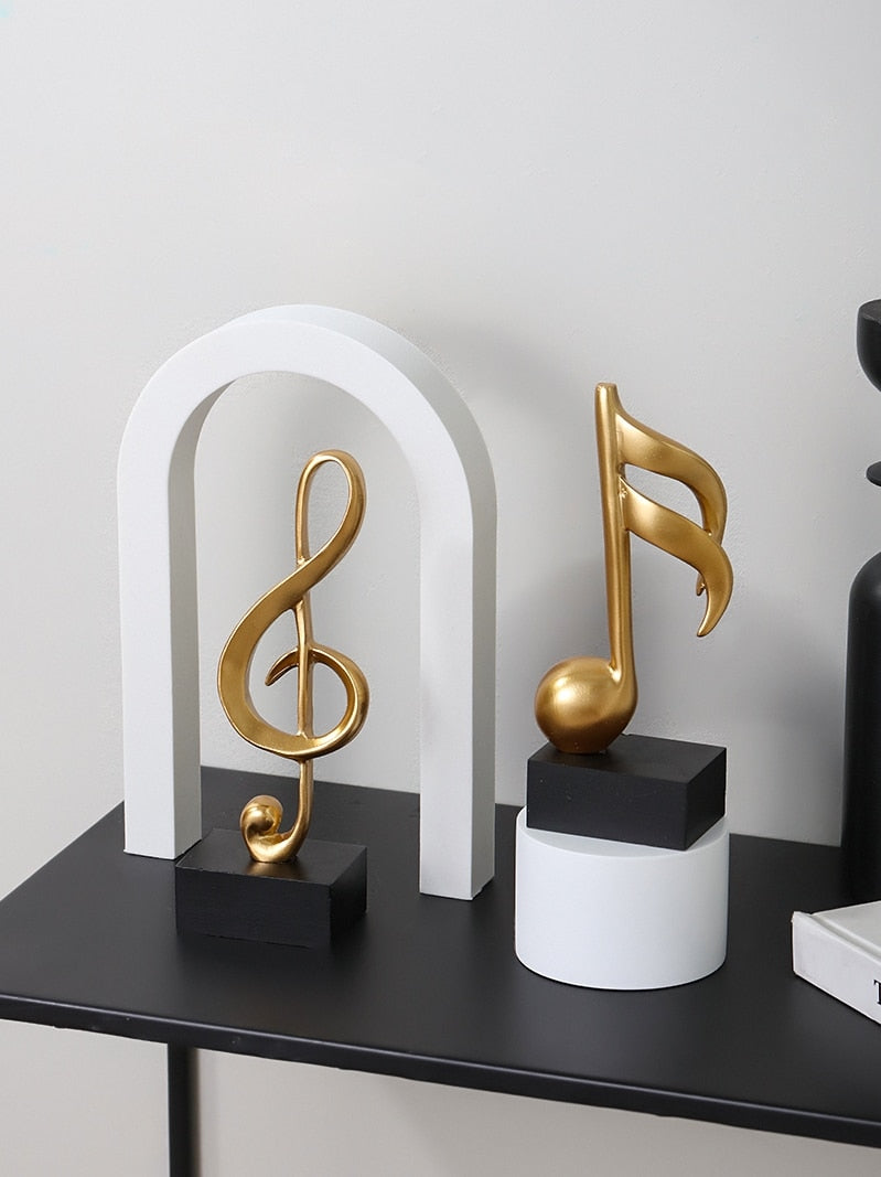 Esculturas Notas Musicais